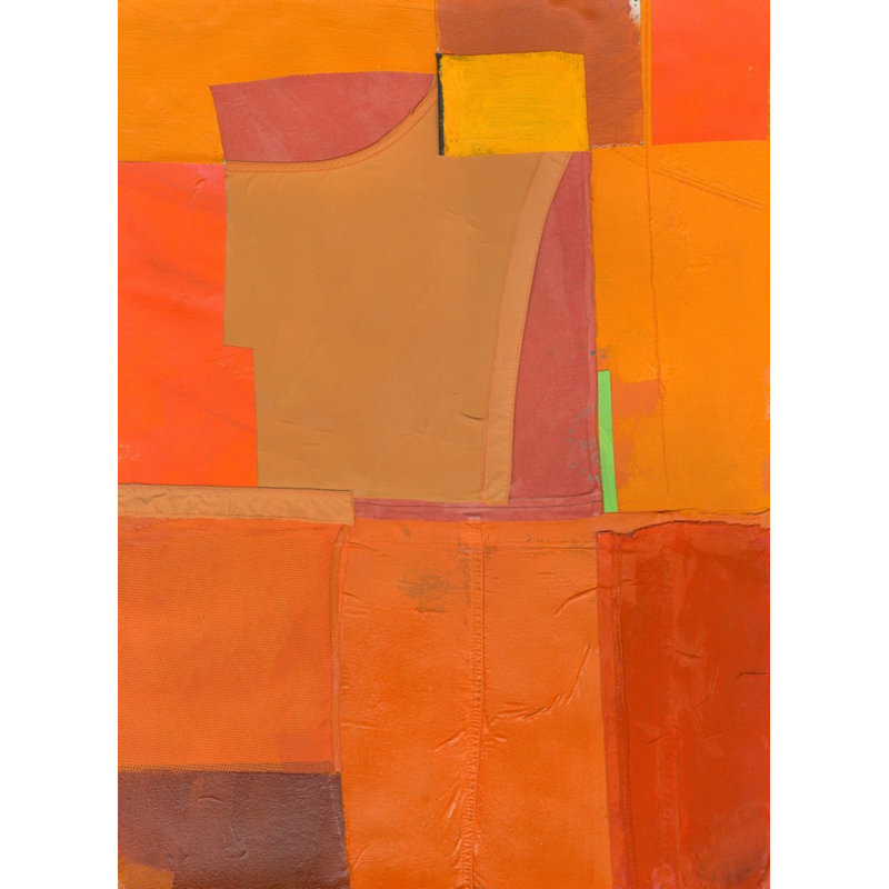 Channel Orange Print by Ngo, PC, White Framed, 24" H x 21" W x 1.25" D