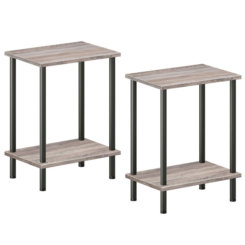 Petite table de bout 19,7 po Randles, Gris