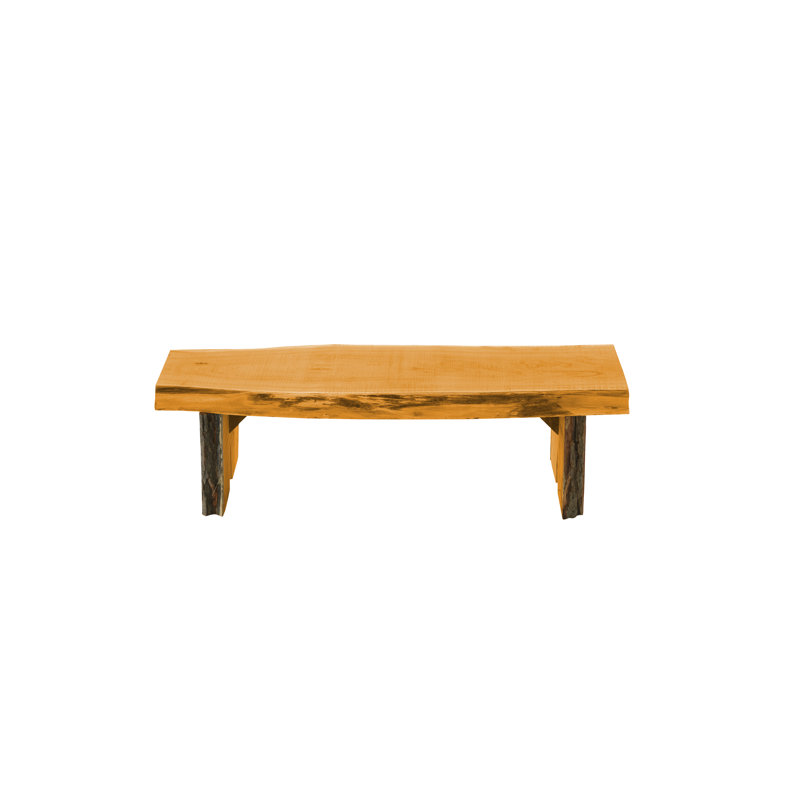Piédestal Alsup, H 9 po x l 36 po x P 13 po, Teinture naturelle