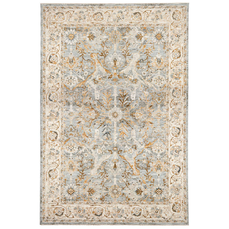 Rosegunde Kashan Area Rug, Rectangle 5' x 7'5"