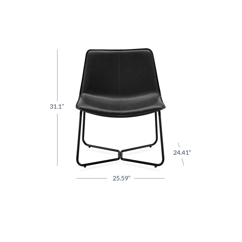 Chaise Meno, Noir