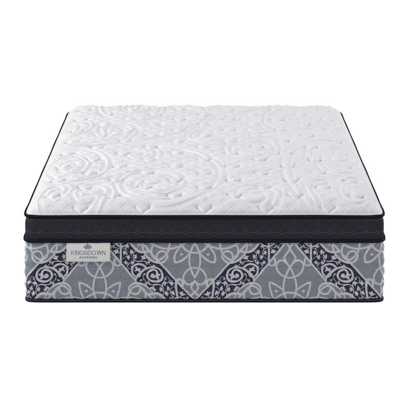 Passions Kelbrooke 16" Ultra Plush Euro Pillowtop Hybrid Mattress, Extra-long Twin