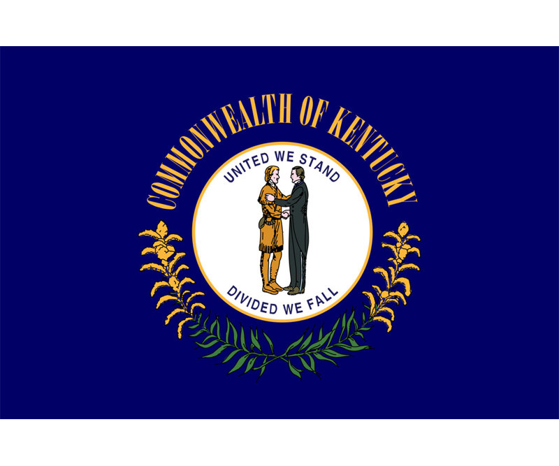 Kentucky, H 16 po x l 24 po