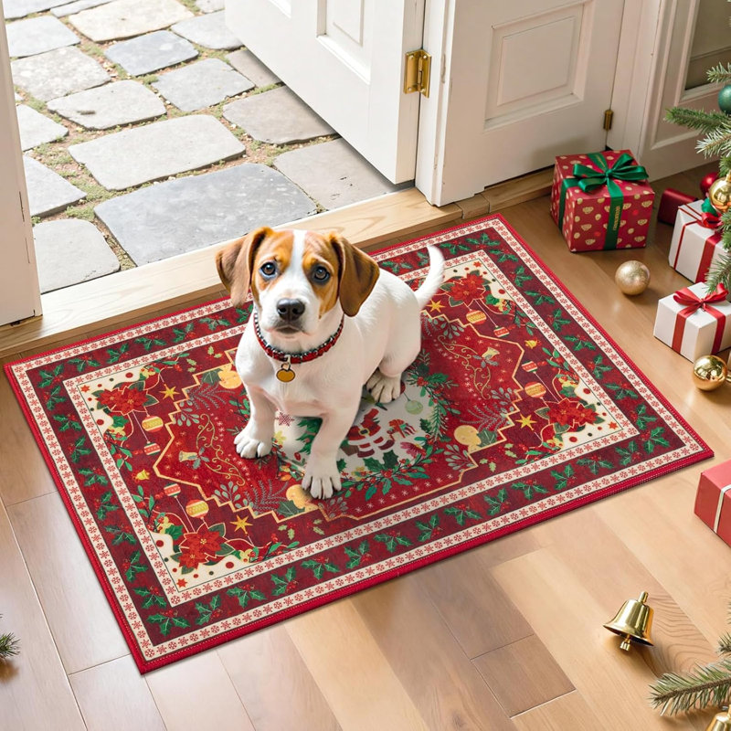 Tapis de Noël, Rectangulaire 2 pi x 3 pi