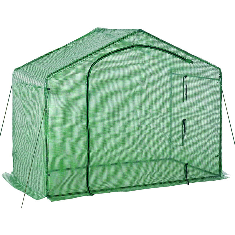 Petrascu 6 Ft W x 3.5 Ft D Mini Greenhouse