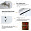 Ensemble de meuble-lavabo double mural 60 po Tyese