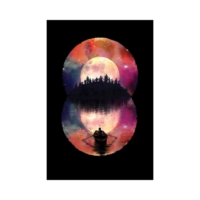Nature's Union by Nicebleed - Print on Canvas, Wrapped Canvas, 30.48cm H x 20.32cm W x 1.91cm D
