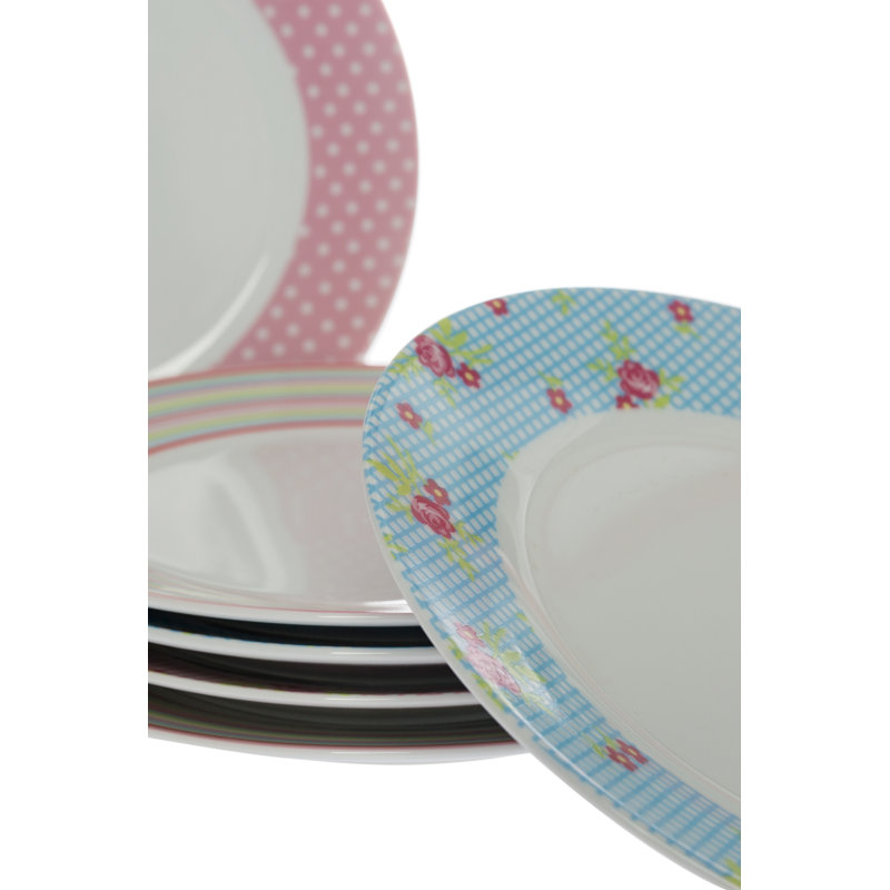 Radcliffe 6 Piece Dinner Plate Set