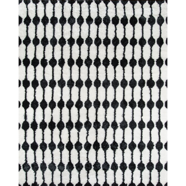 Off-White Custom Hand Made OFF Black White Rug – Crepslocker