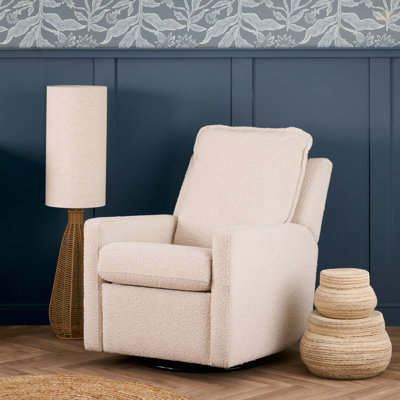 Denver Swivel Glider Recliner Chair - Bouclé