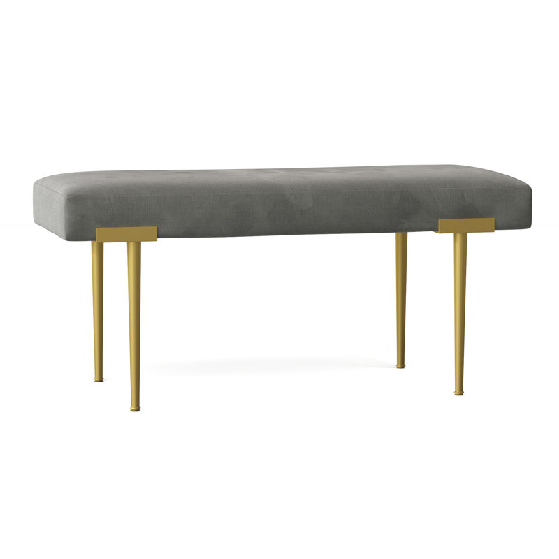 Libby Langdon Upholstered Bench, 4787 Mineral