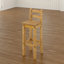 Abilio Solid Wood Counter Stool