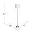 Lampe sur pied 61 po Catania