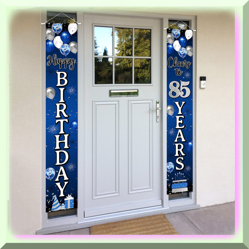 Starry Night Party Kit Garland 52ft Pink Navy Blue Rose Gold