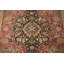 Tapis de teinture végétale 100% soie pré-1900 4 x 6