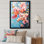 Coral Dreams I - Flowers, impression d'art mural