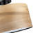 14 In. 2-Light Wood Veneer Drum Ceiling Light Semi Flush Mount-1954244118