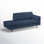 Marilyn 76" Square Arm Sofa