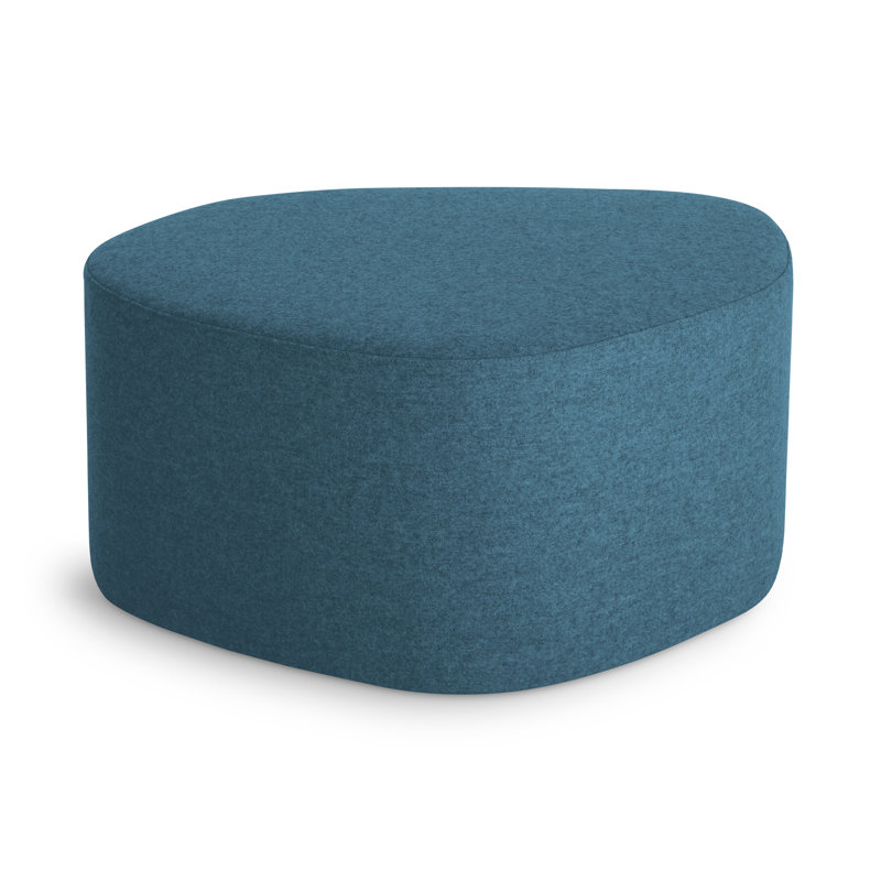 Swole Ottoman, Vesper Marine Blue