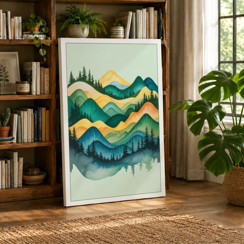 Print, 24x16 - 61.0 x 40.6 cm, Ochre Border