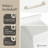  Valvet 36 Inch Bathroom Vanity with Sink, Firwood Oak – 100% Premium Solid Wood Vanity Cabinet – 4" Thick Quartz Countertop – Water-Resistant Finish – Fully Assembled-706537716-706537718