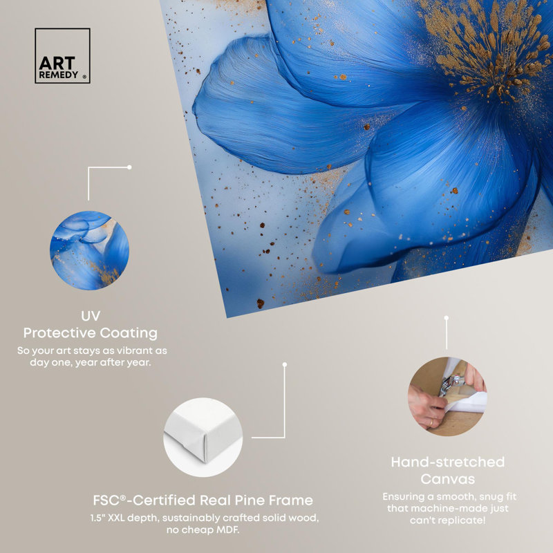 «Twilight Teal Tint II», art mural sur toile par , H 15 po x l 10 po, Toile tendue