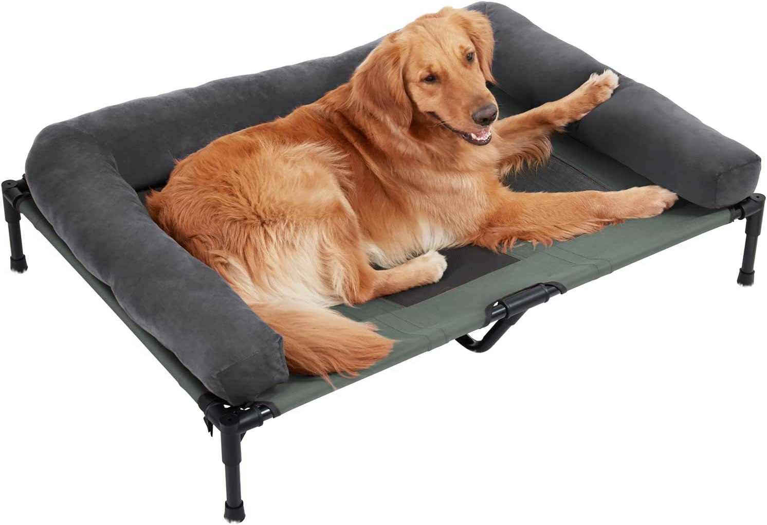 Tucker Murphy Pet™ Outdoor Elevated Dog Bed Hammock With Removable