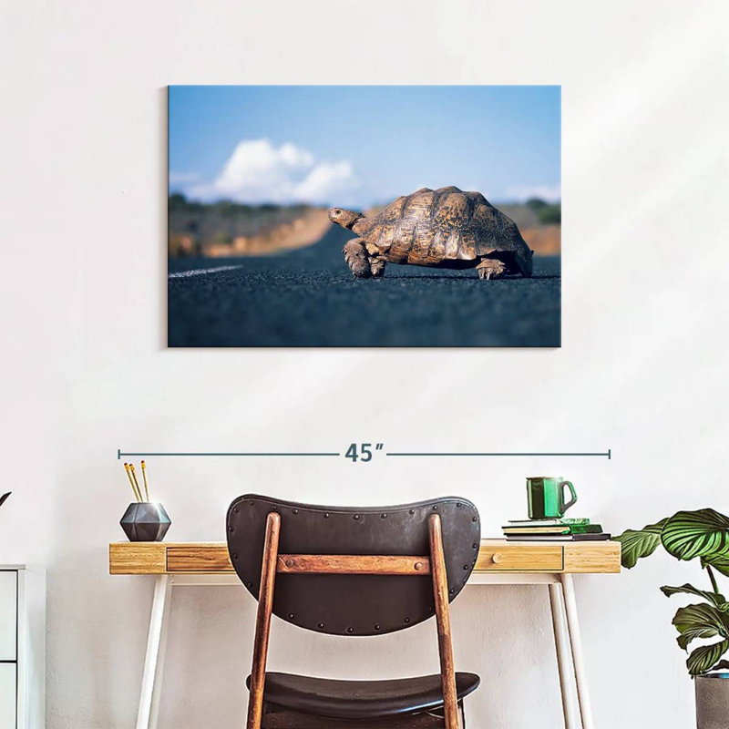 Brampt Crossing Turtle, 24" H x 36" W