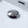 Pop-Up Bathroom Sink Drain Stopper with Overflow