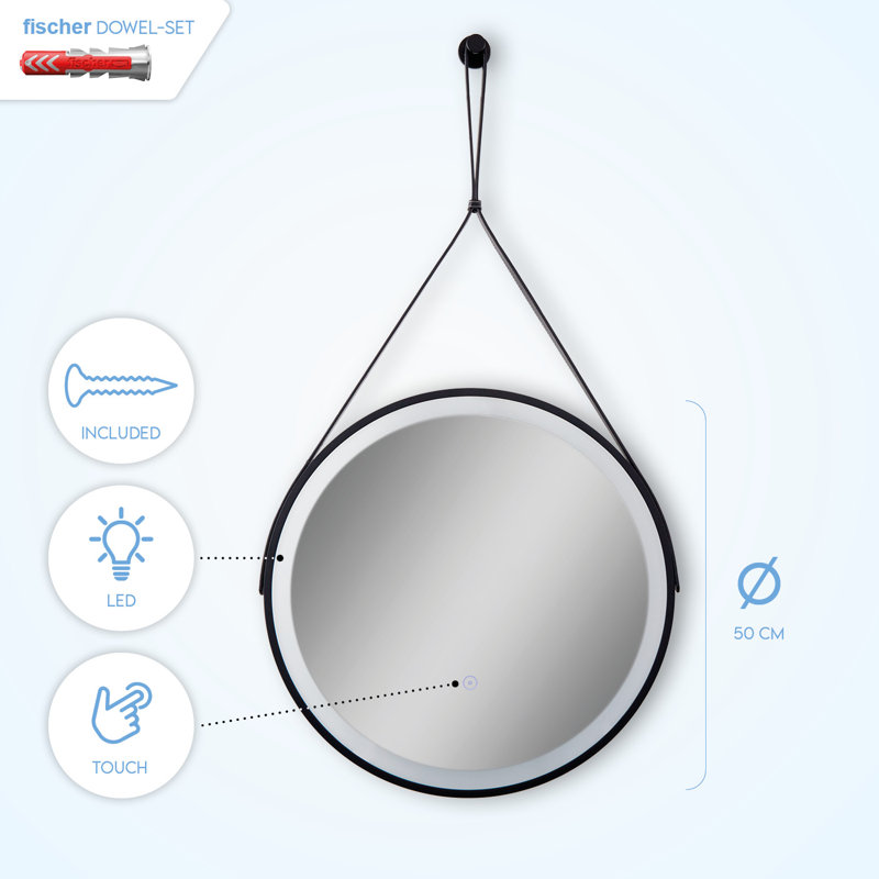 Havan Metal Flat Mirror