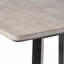 Table de salle à manger à hauteur de bar 42 po, pieds en bois d'hévéa et plateau en stratifié-1764664950-1764664948