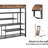 24 Pair Shoe Rack 6-Tier for Footwear Book Flowerpots with Storage Box