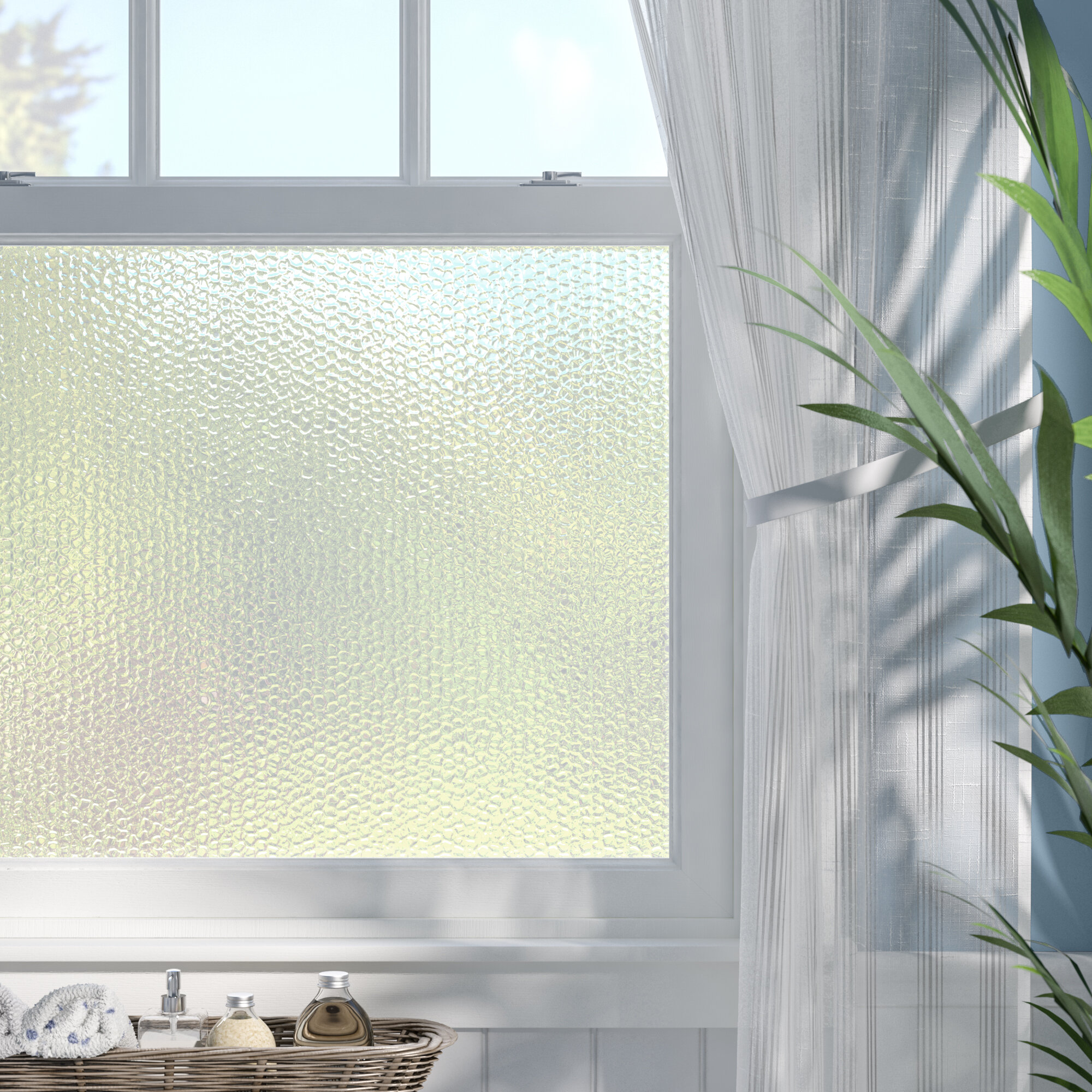 35.4in x 78.7in. Black Privacy Window Decal - Self-Adhesive, Non-Damaging to Glass Latitude Run