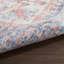 Tapis oriental bleu / rouge lavable à la machine-1164684687
