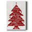 Holly Jolly Christmas Tree - impression sur toile tendue-416012977