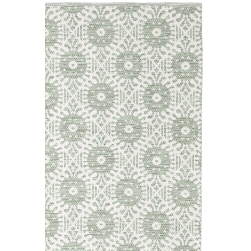 Tapis géométrique tissé à la main Clemence, Rectangle 5 pi x 8 pi