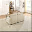 Canapé moderne avec causeuse avec rangement, canapé à assise profonde avec porte-gobelets et porte-téléphone, canapé en velours côtelé beige pour le salon-1738814496