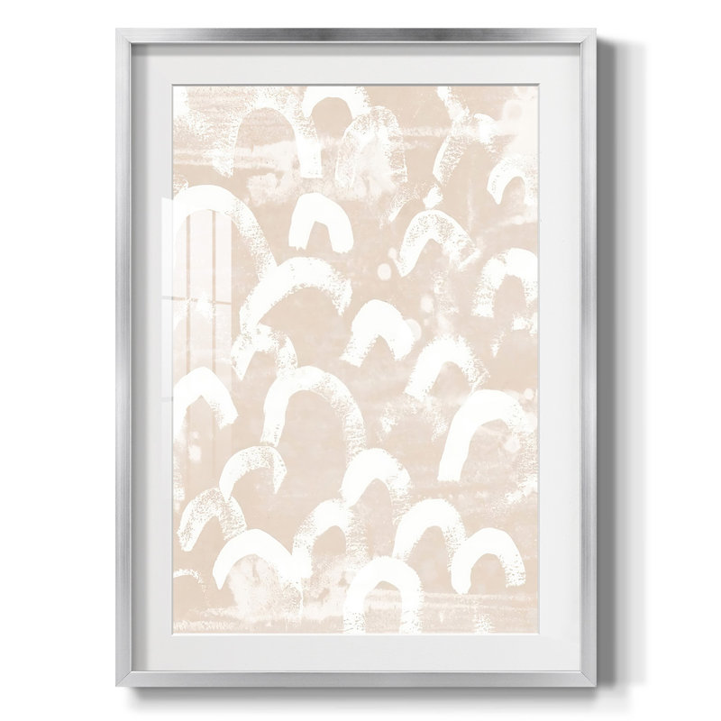 Gravure sur terre II - impression encadrée, H 25,5 po x l 17,5 po, Argent argent