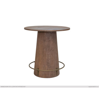 Kulo Round Solid Wood Dining Table