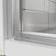 72 po Porte de douche pivotante en verre High Bi - Fold