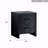 Morris  2 Drawer Nightstand Black-747588195