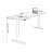 Nut-brown+Black Rectangular Solid Wood+Steel desk-469725186