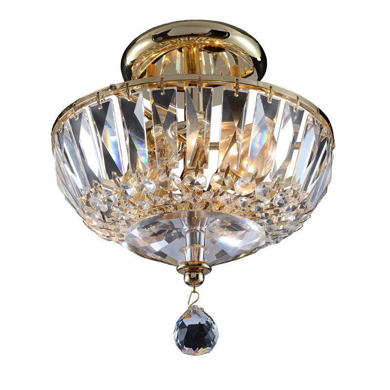 Lustre en cristal Vienna Collection Gold 08X09, Or