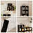 Black 6-Cube Storage Organizer, Fits 11-Inch Bins, Stackable Bookcase For Closet, Bedroom-2011366566