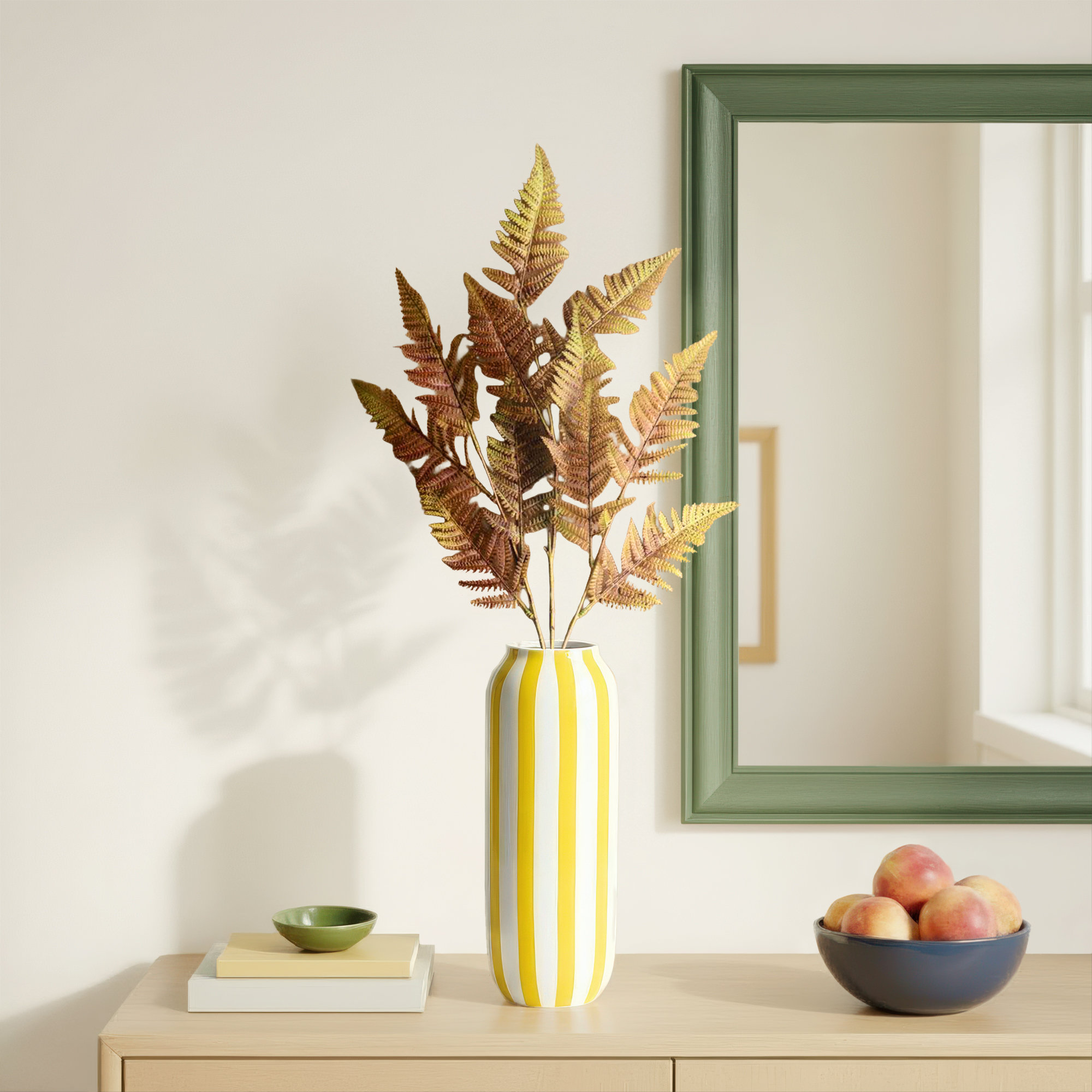 ARTIFICIAL AUTUMN FERN STEM