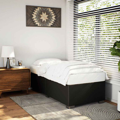 Stefanos Upholstered Faux Leather Bed Frame