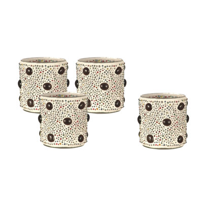 3'' H Glass Tabletop Votive Holder