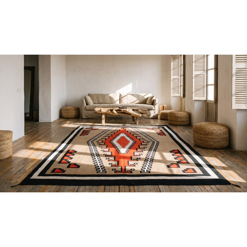 Tapis tissé à plat Triba