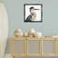 «Stoic Heron regardant vers la droite», art mural sur toile flottante par Roozbeh Bahramali-730771056-730771060