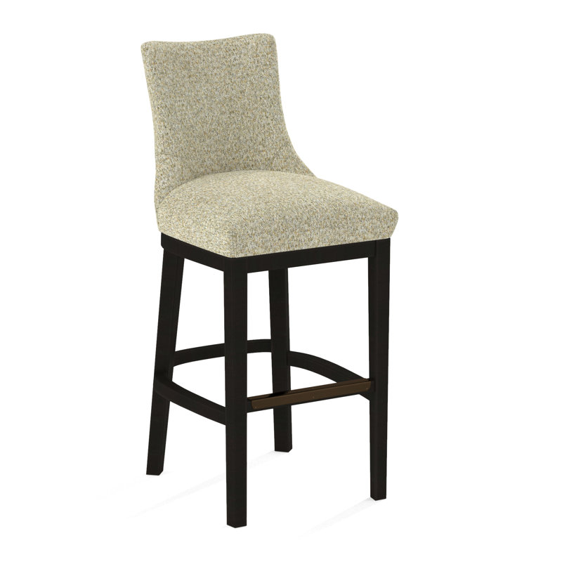 Upholstered Stool, 61714-12, Espresso